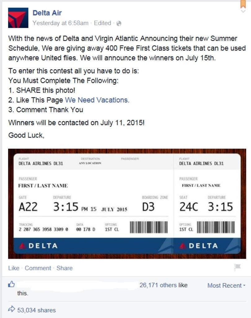 delta airlines promo